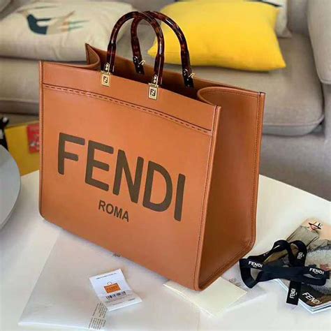 fendi roma leather bag